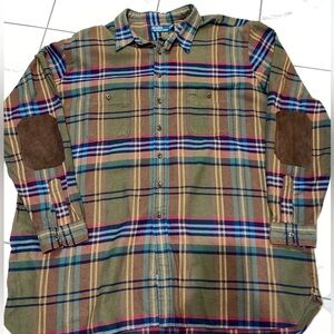 Polo Ralph Lauren Men’s Big and Tall Plaid Button Shirt